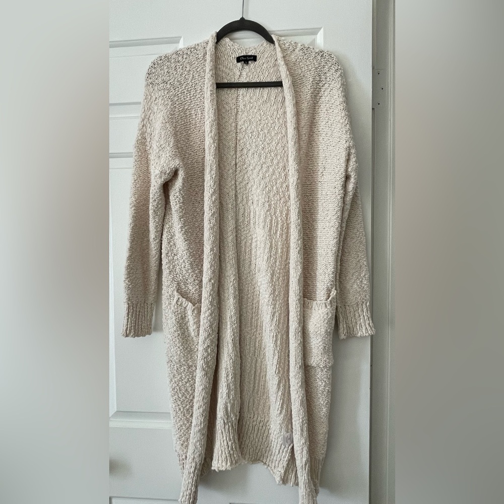 Knitted cardigan, size S,